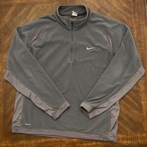 Nike Men's Gray Fleece Pullover